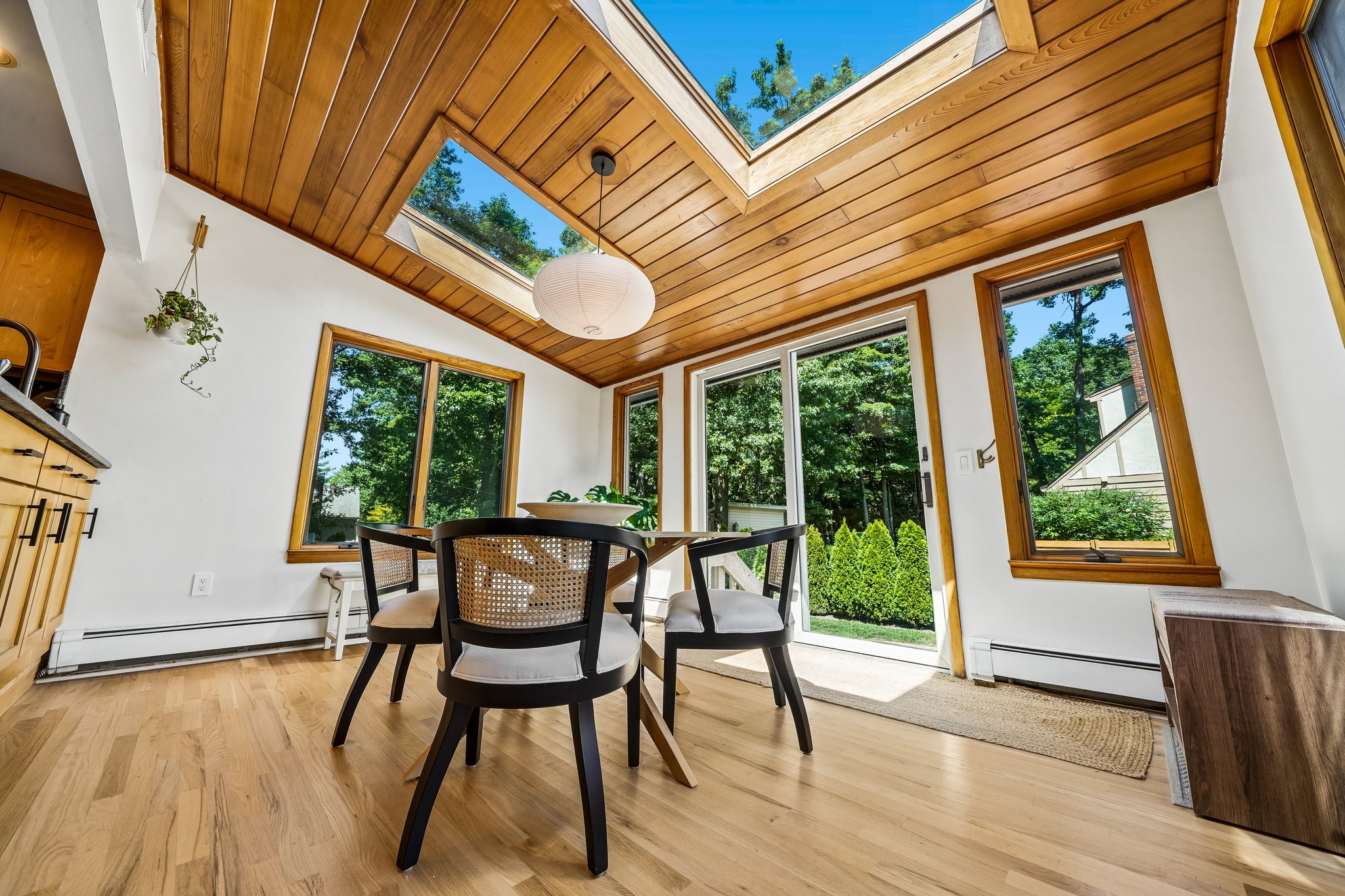 Kitchen With Skylights