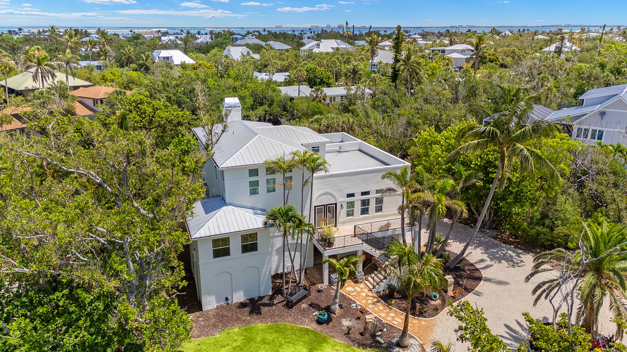 Aerial Front Exterior 3