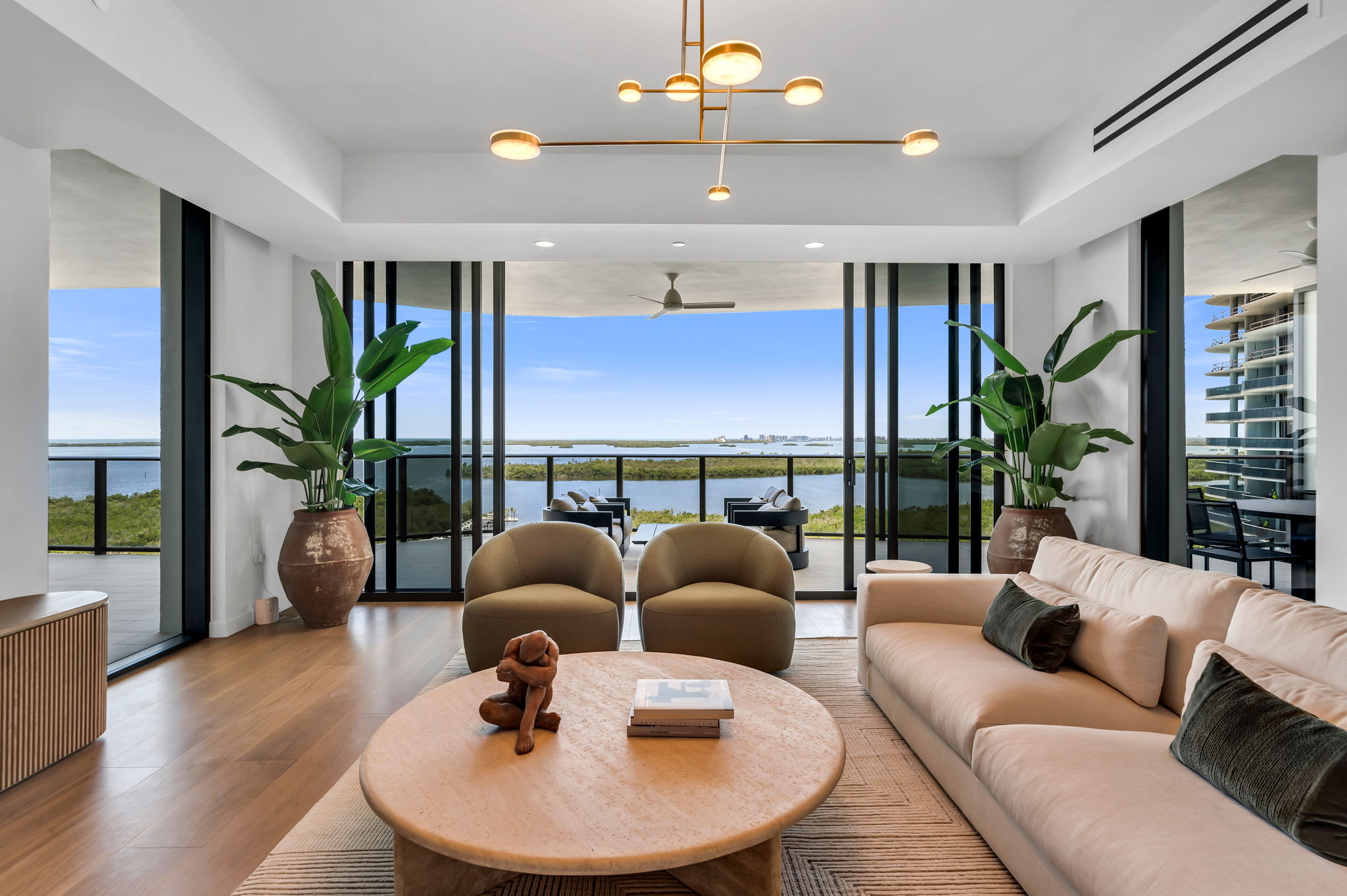 Living - Balcony Doors Open