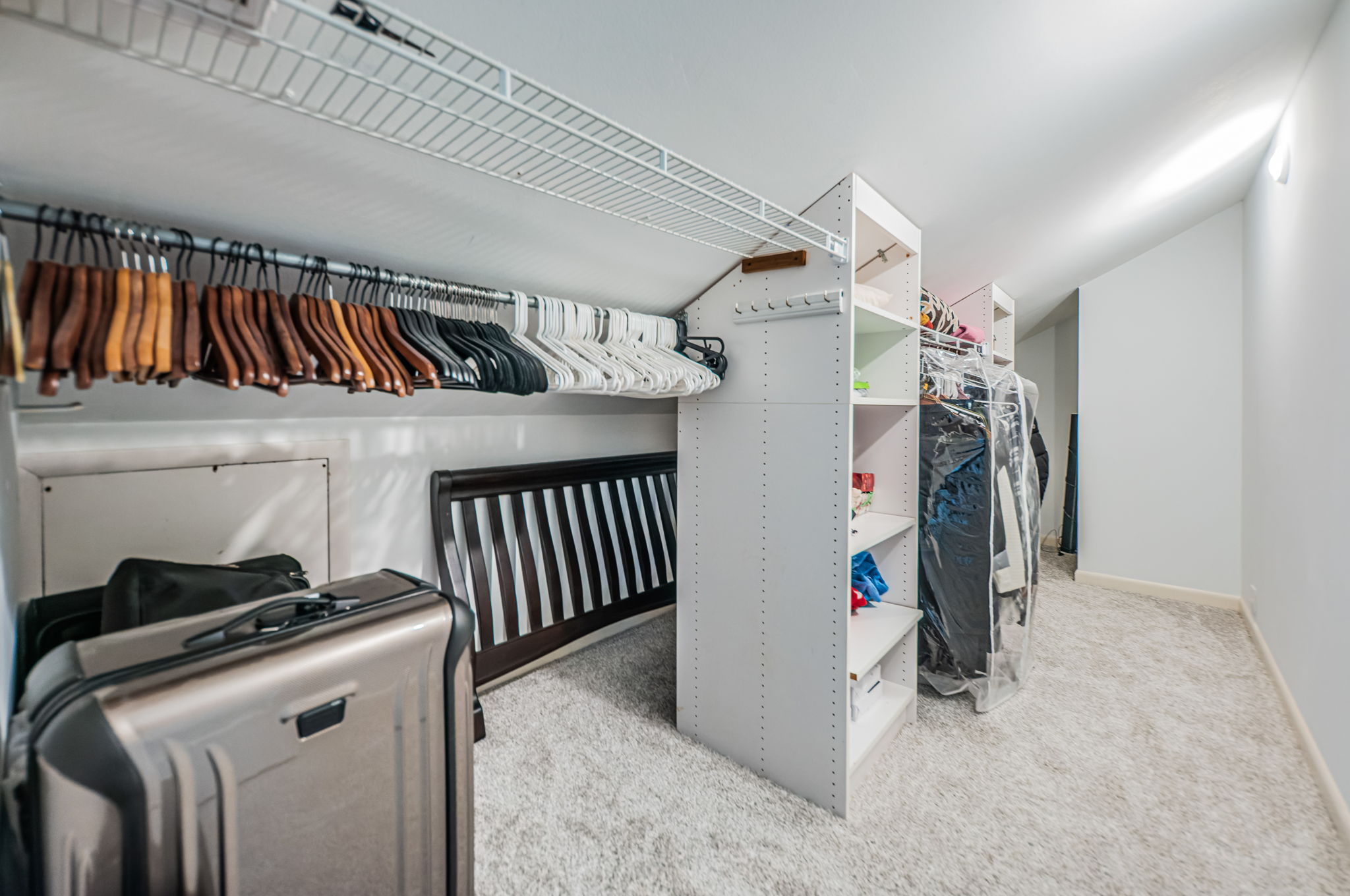 Upper Level Guest Bedroom Walk-in Closet
