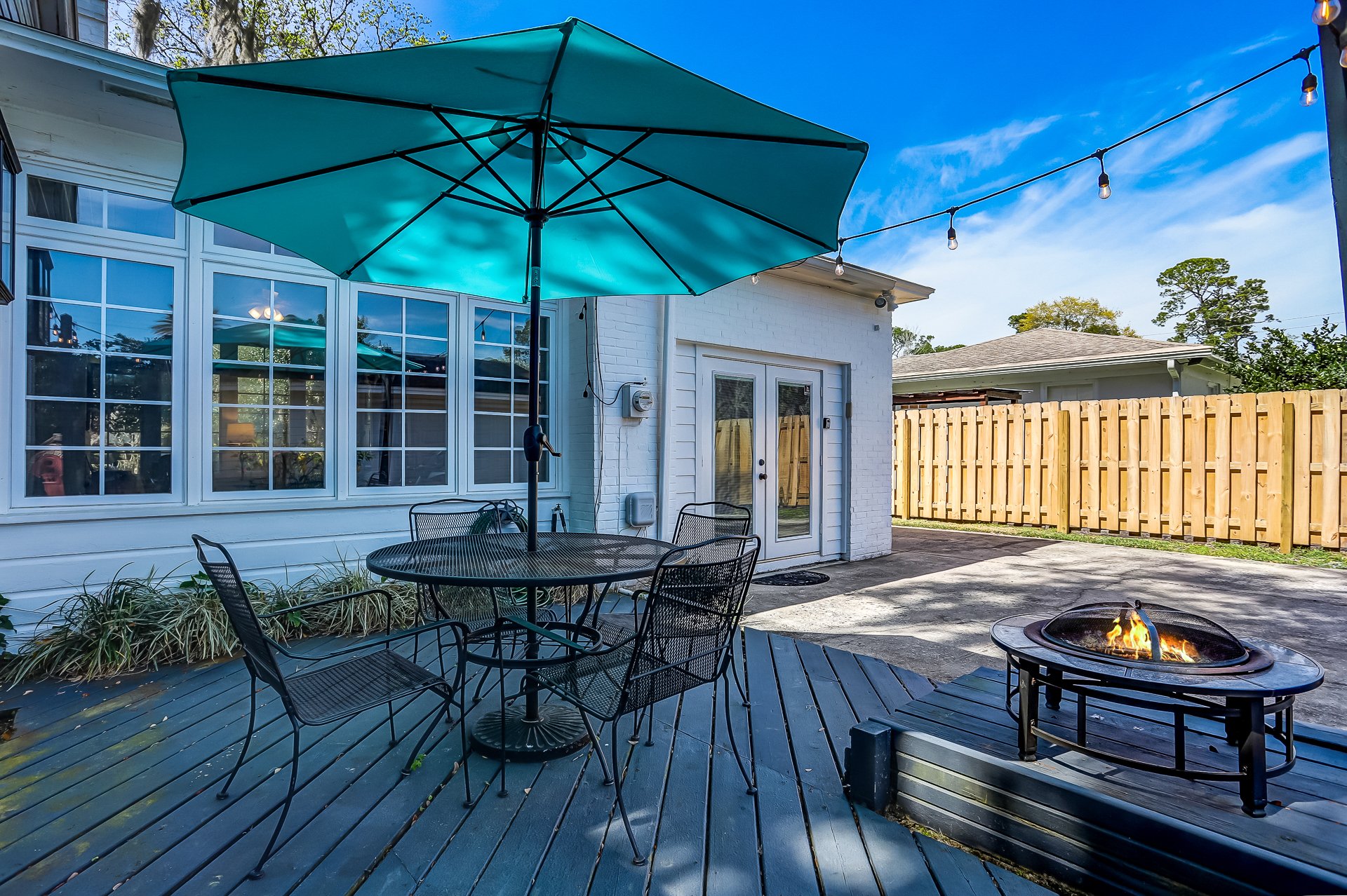 Deck and Firepit