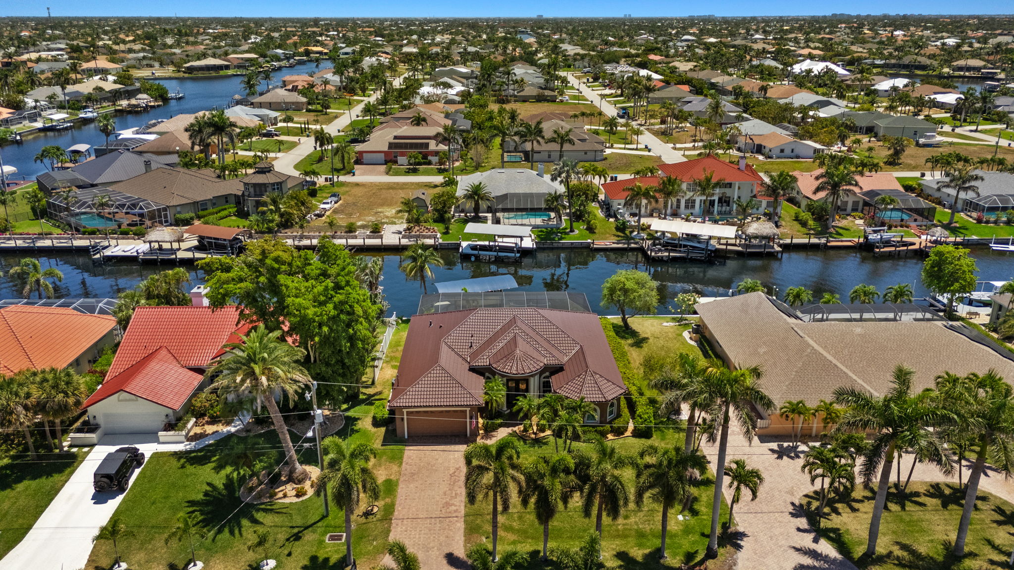 Aerial Front Exterior 1