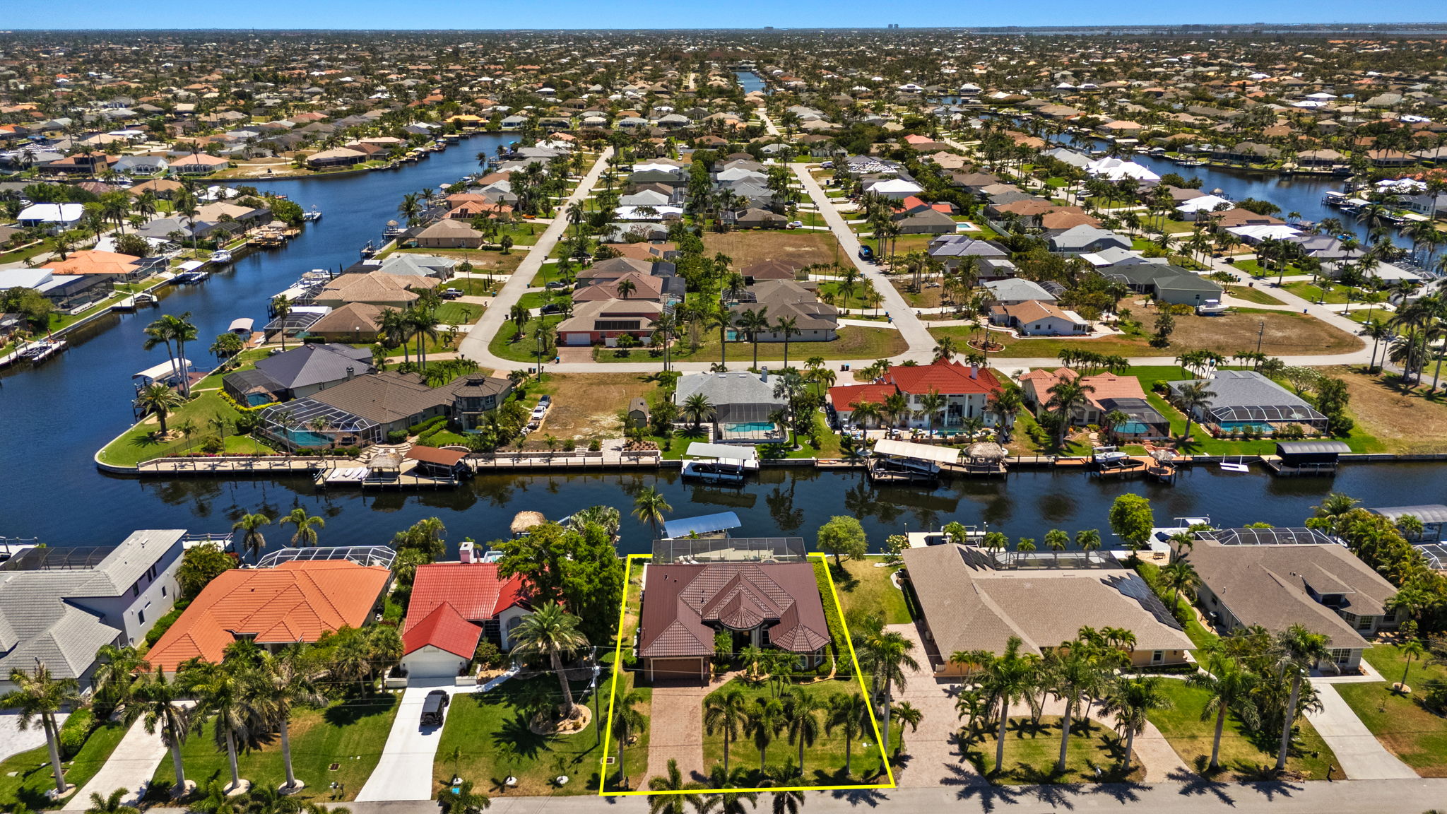 Aerial Front Exterior 2 - lot line