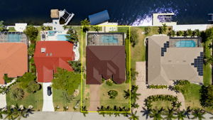 Aerial Overview - lot line