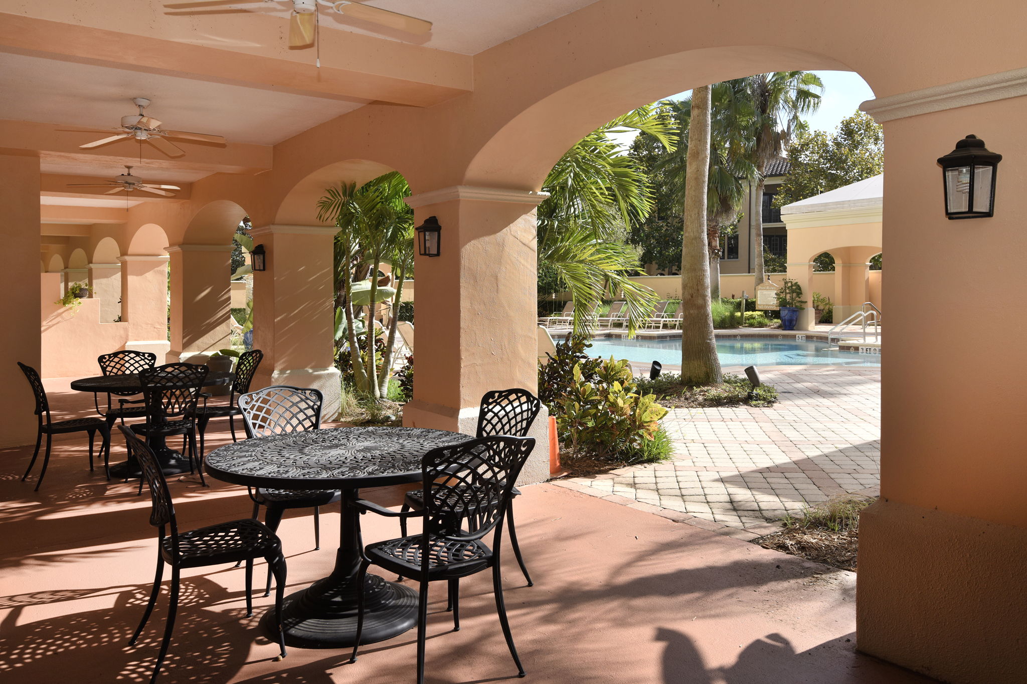 Poolside Seating