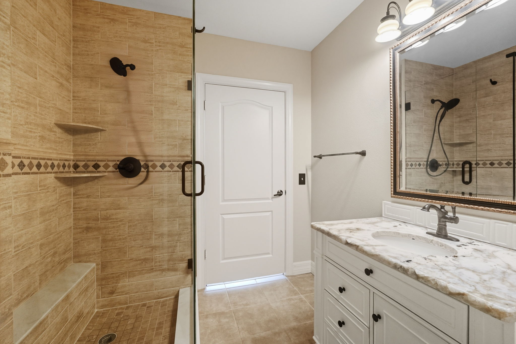 Upgraded Bathroom