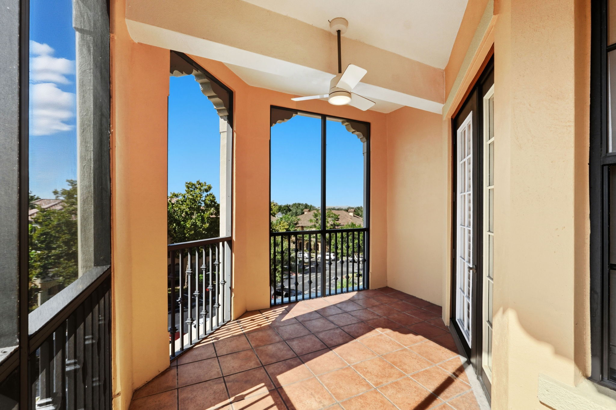 Large Corner Patio with all the Views
