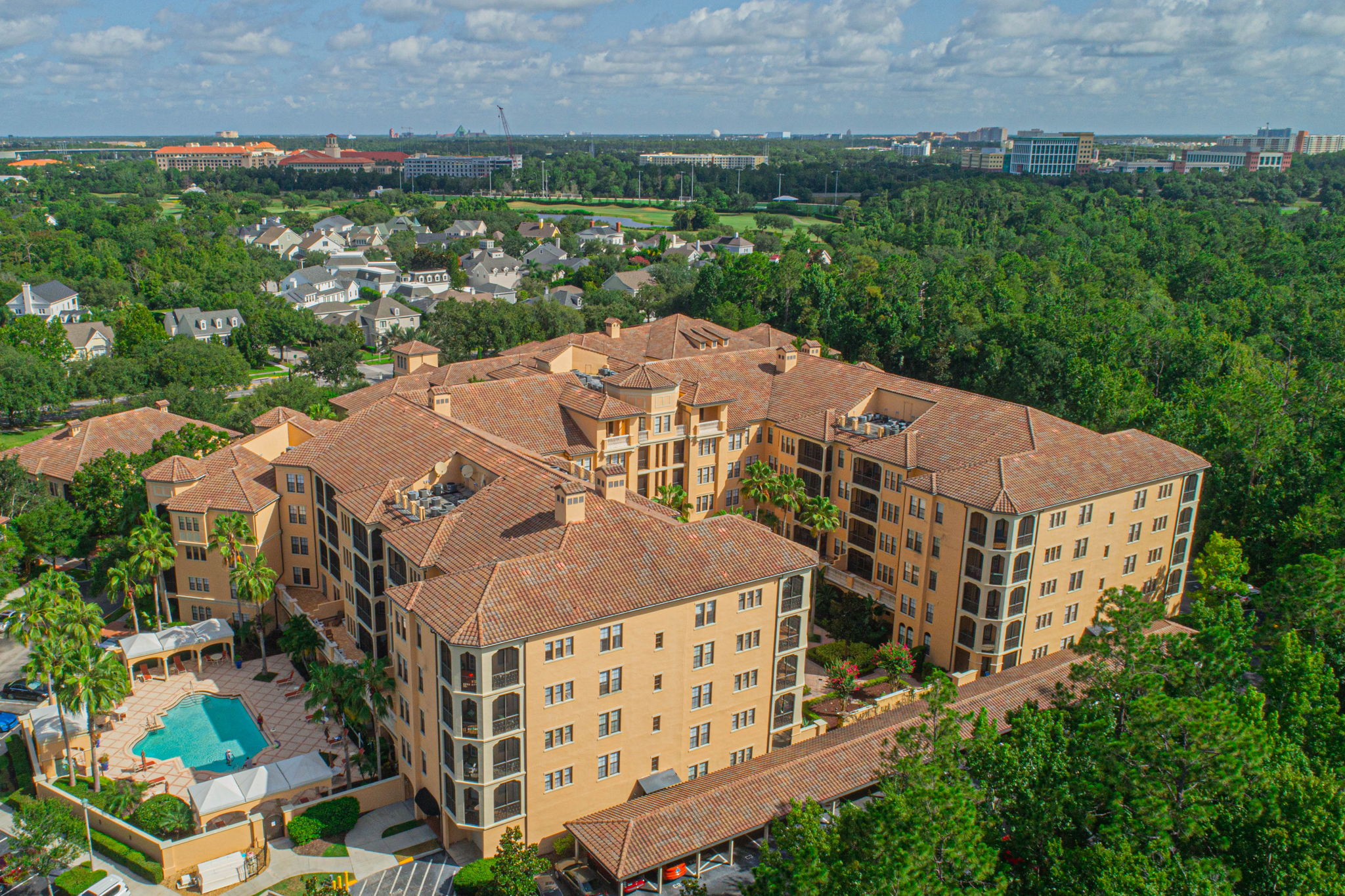 4th floor unit overlooking all the views
