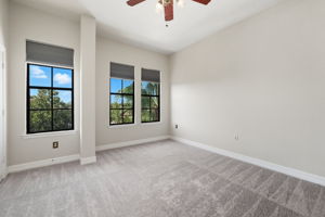 Primary Bedroom with New Carpet