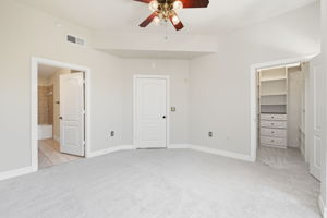 Primary Bedroom with New Carpet