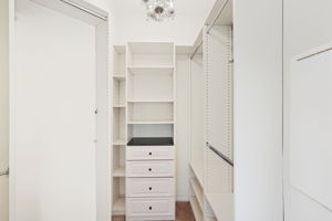 Custom Built-in Primary Closet