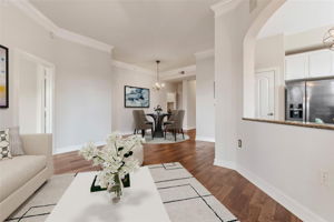 Living Room Virtually Staged