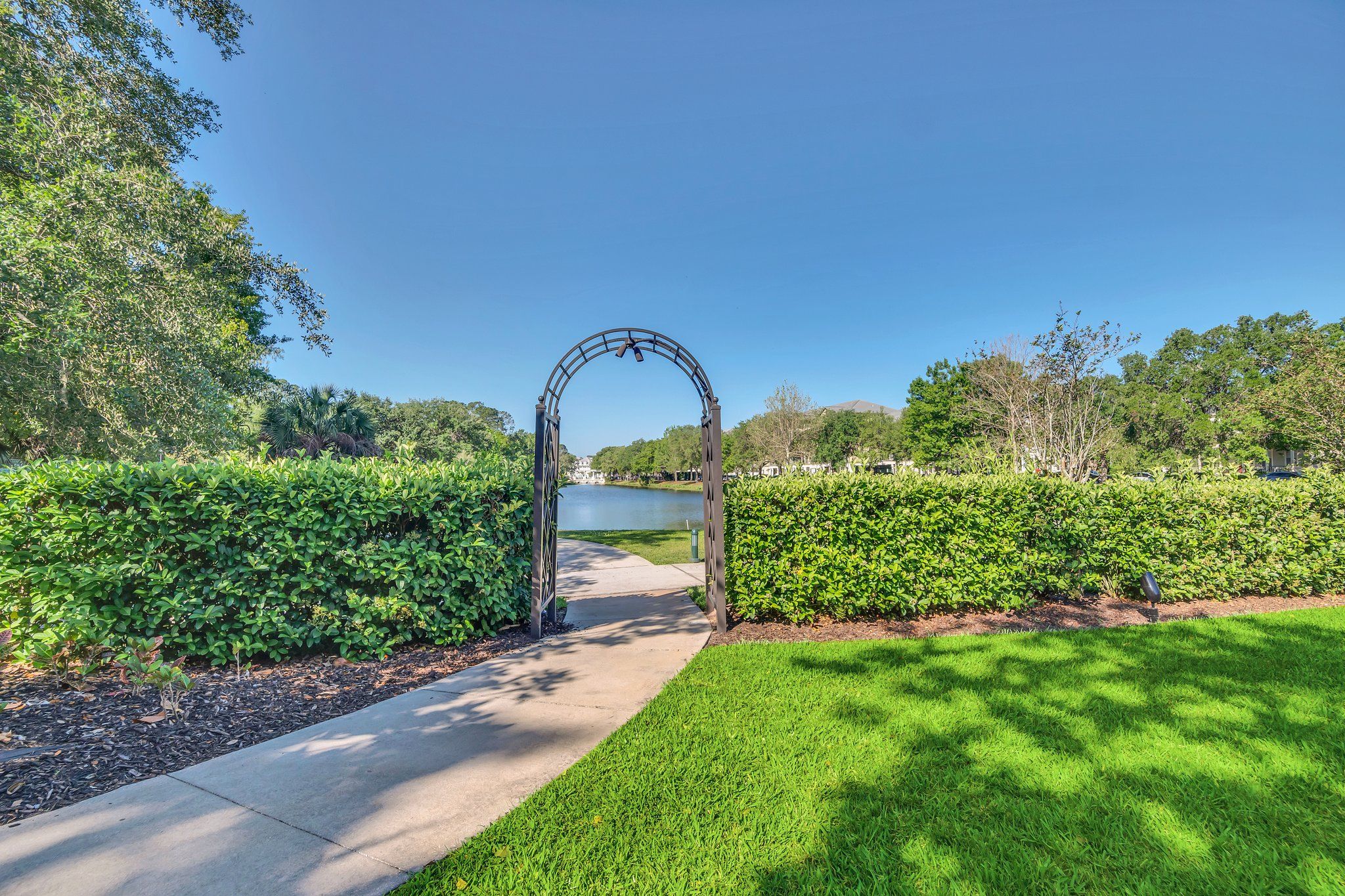 Walking Path to Downtown Celebration