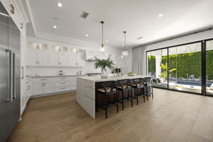 Kitchen looking out