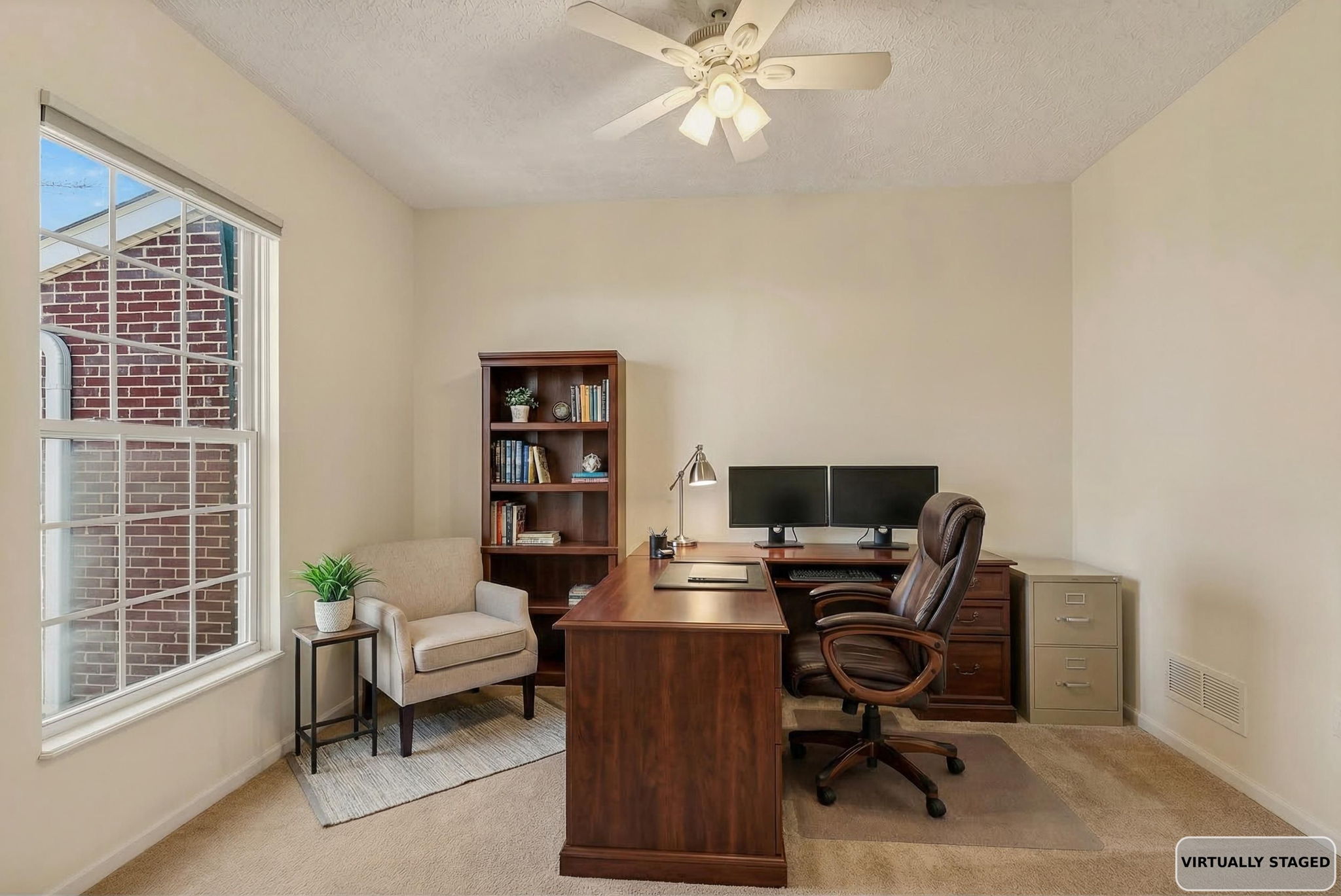 Office Virtually Staged