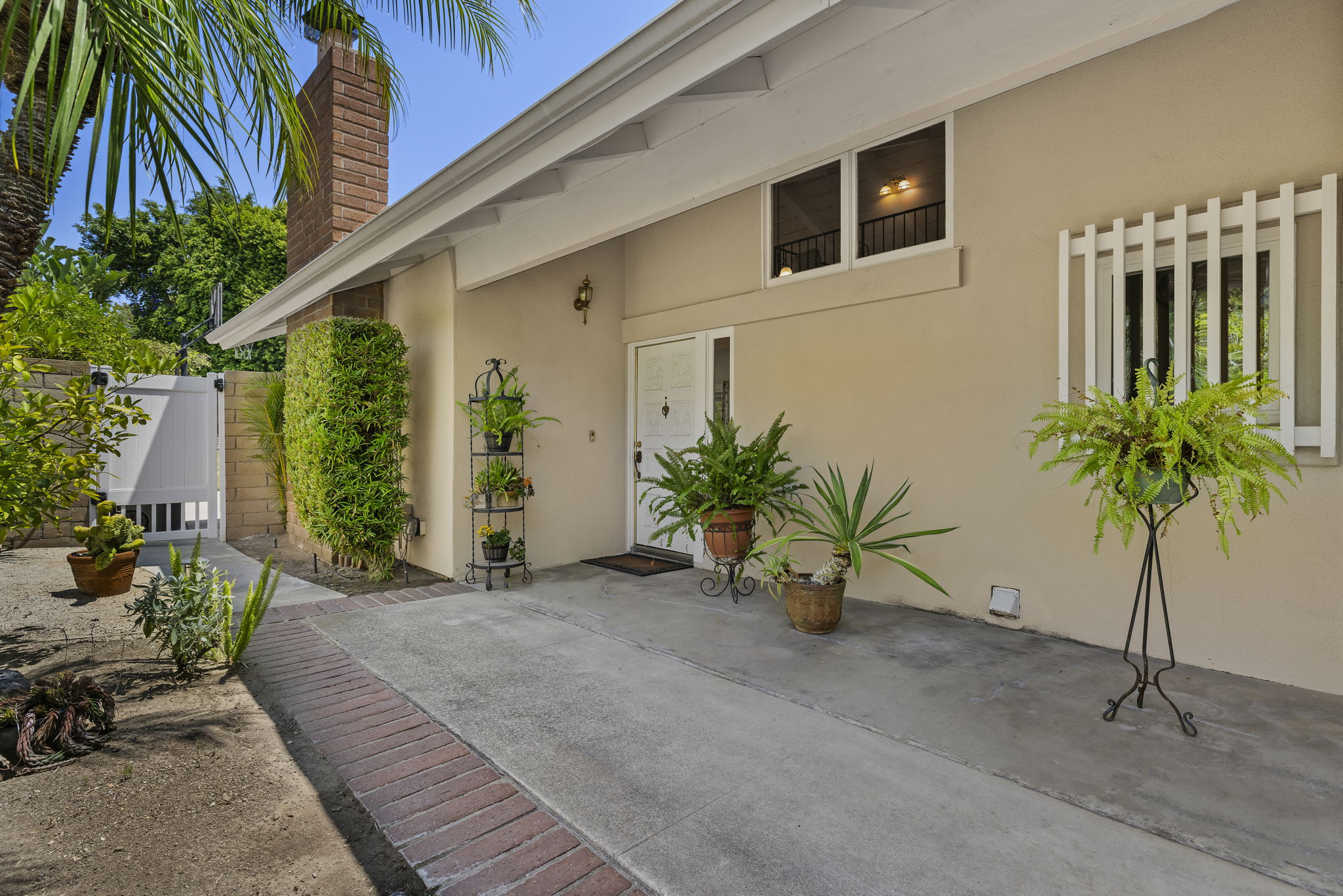 Exterior entry