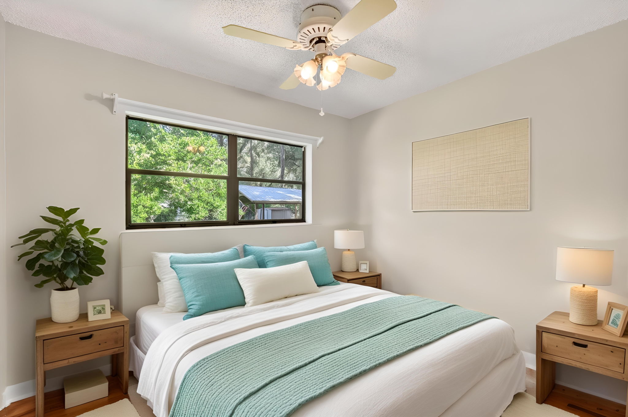 Virtually Staged - Second Bedroom