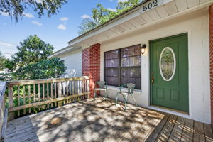 Front Deck and Entry