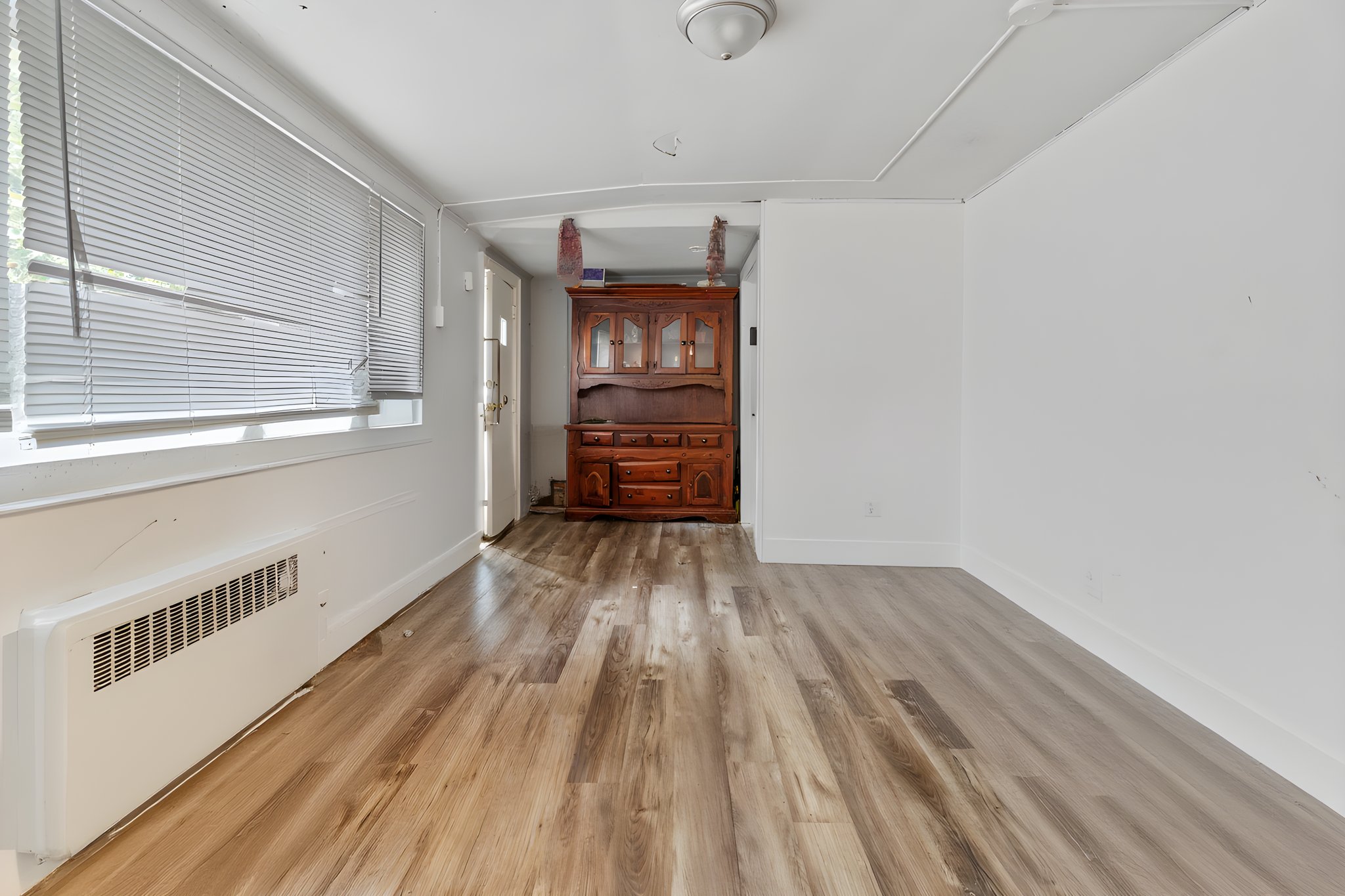 1st floor apartment LR view 2 -furniture removed virtually