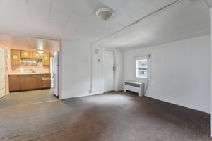 2nd floor apartment living room -furniture removed virtually