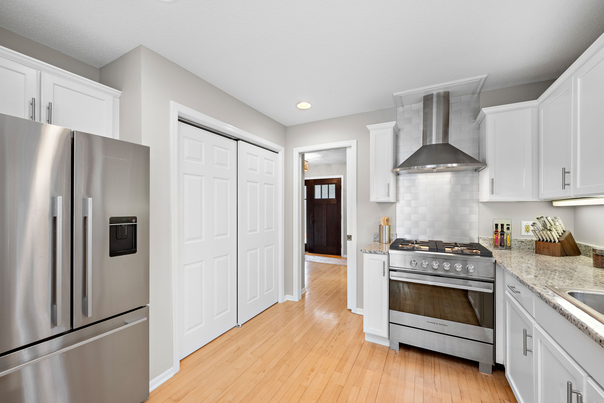 Kitchen pantry and added storage