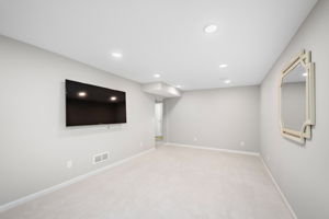 All new LL family room for game nights or watching movies!