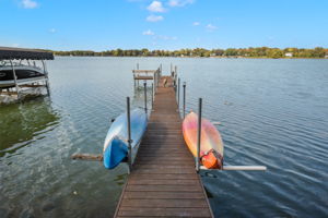 Example of dock options, dock not included