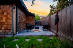 Private Back Patio