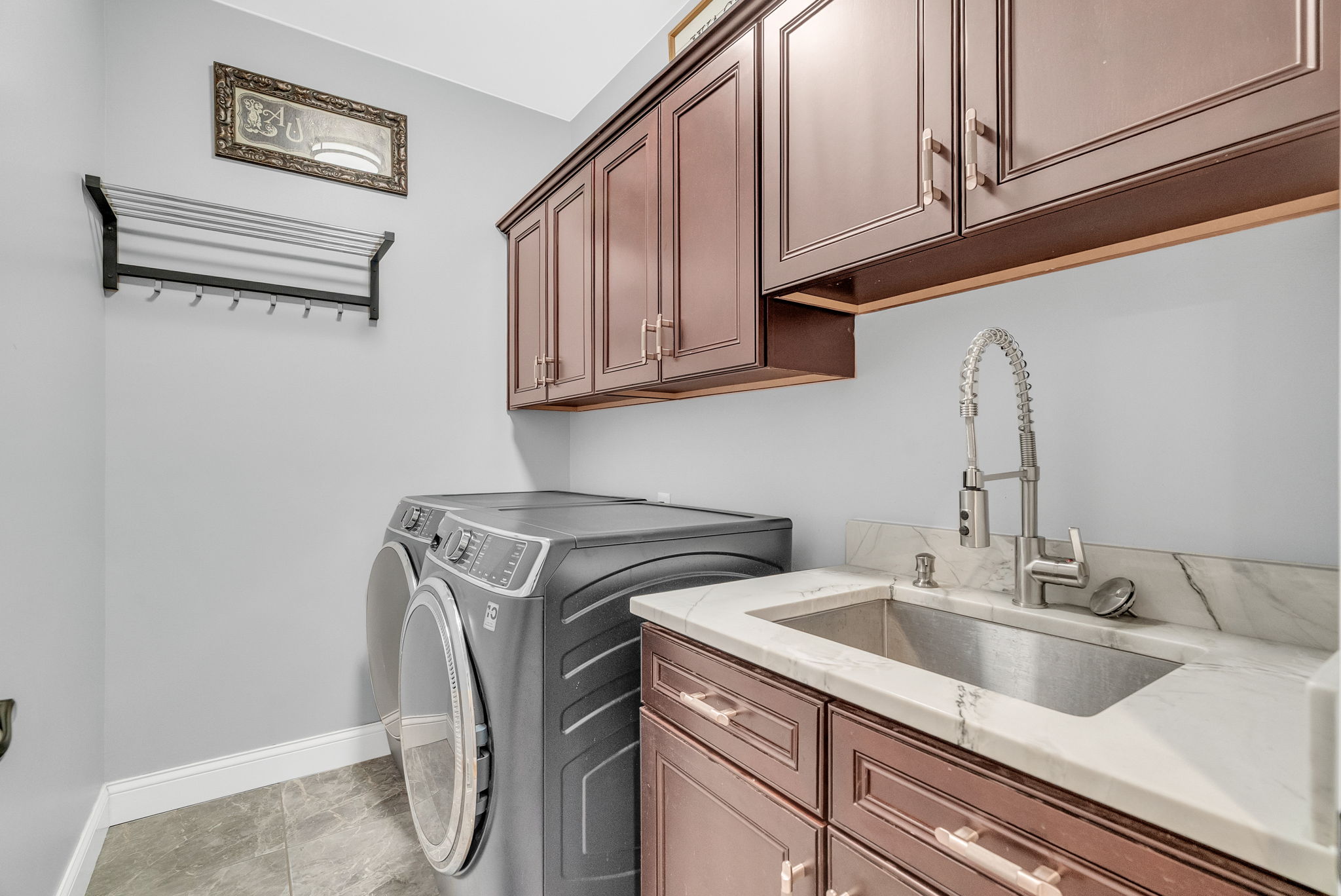 First floor laundry