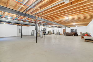 Large open basement