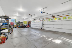 Four and a half car garage over 1300 sq ft