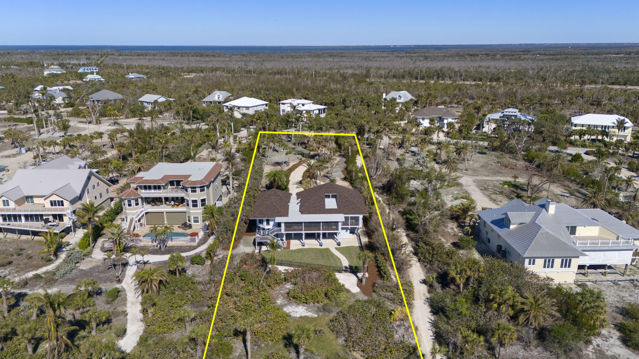 Aerial Rear Exterior 3 of 4 -Lot Lines