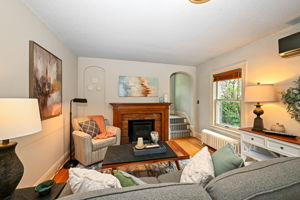 Living Room - Access to Upper Level