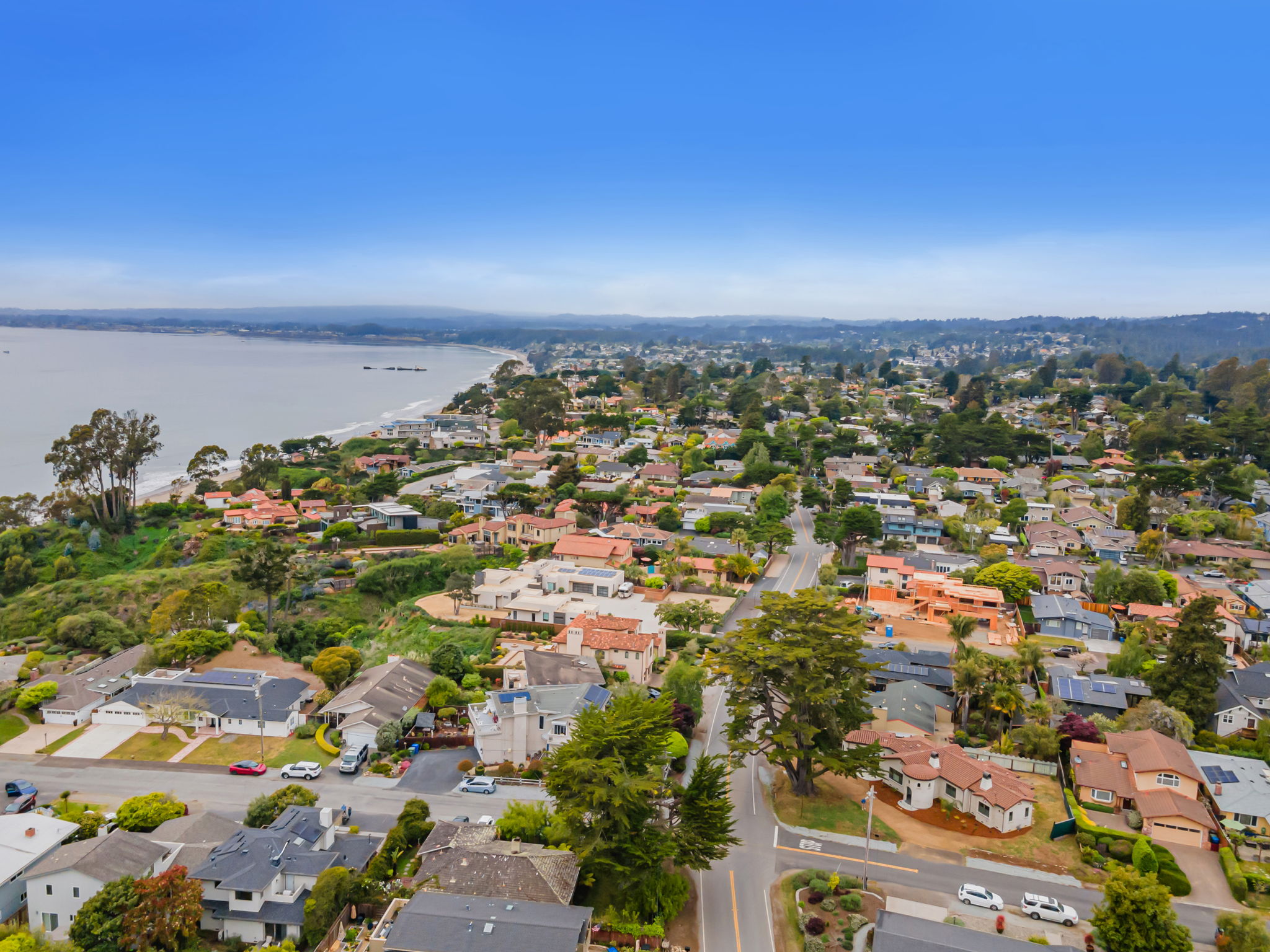 014_AERIAL_ 505 Cliff Dr Aptos