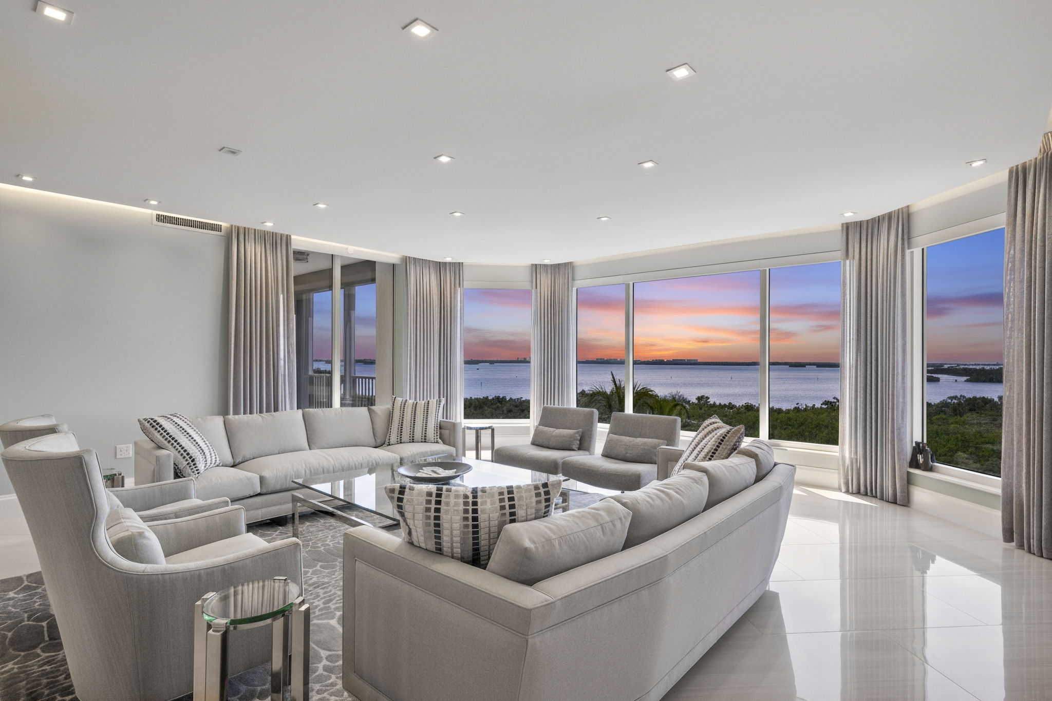 Living Room 2 of 3 - Dusk