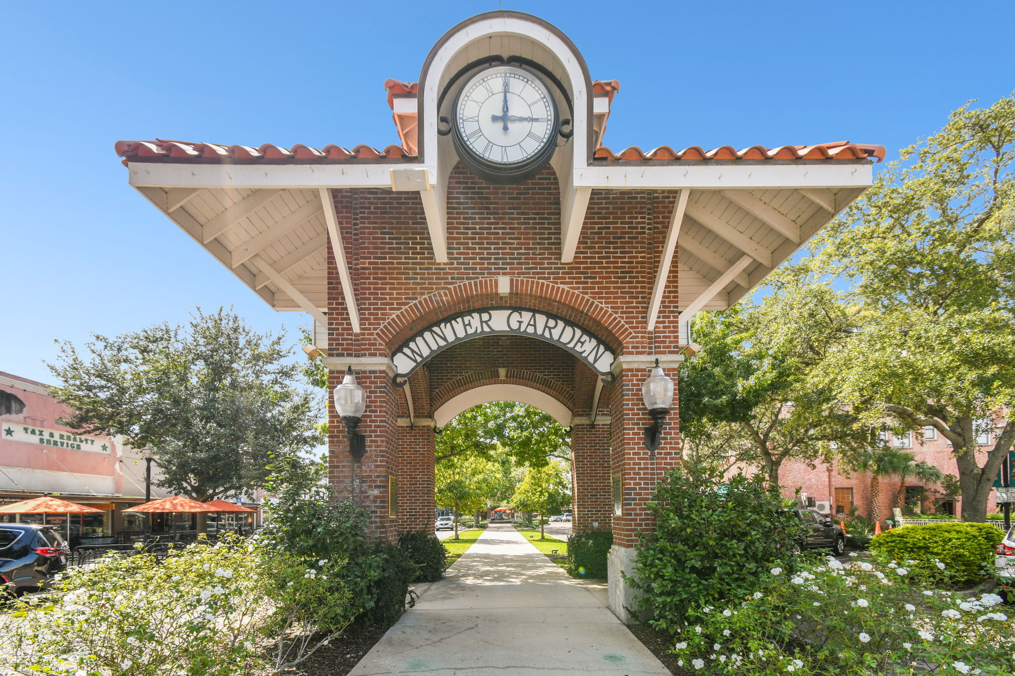 Winter Garden Clock Tower