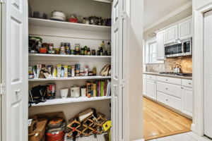 Large closet pantry