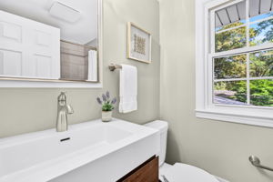 Updated hall bath