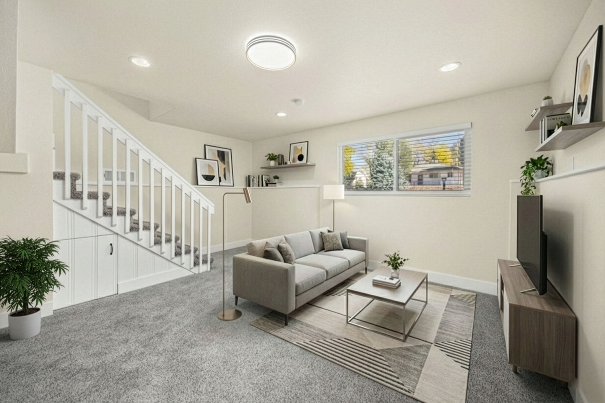 Flex Room as Living Room