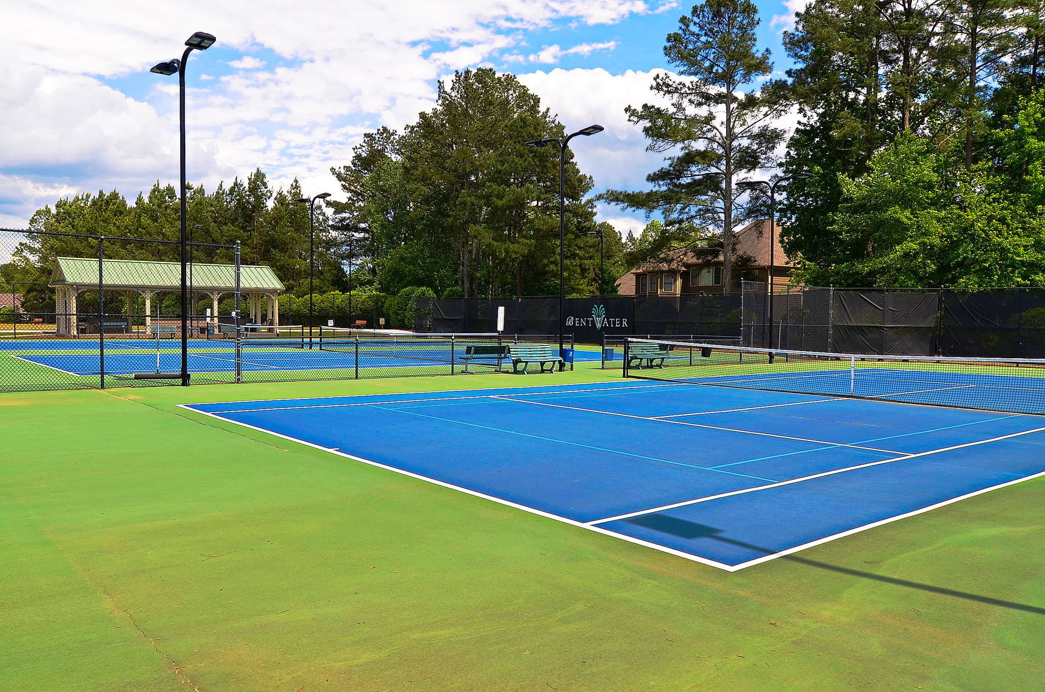 Bentwater Amenities - Main Clubhouse Tennis Courts