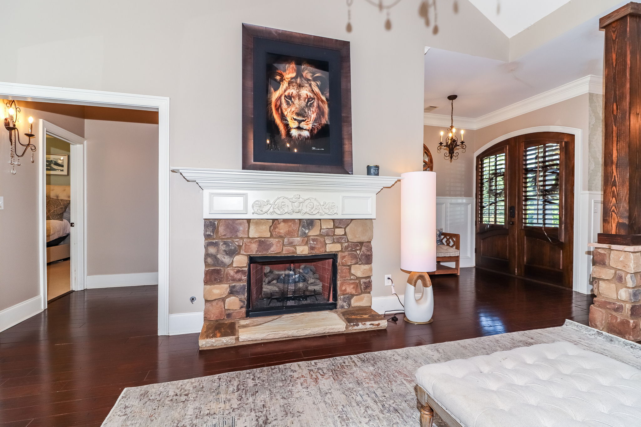 Living Room Fireplace