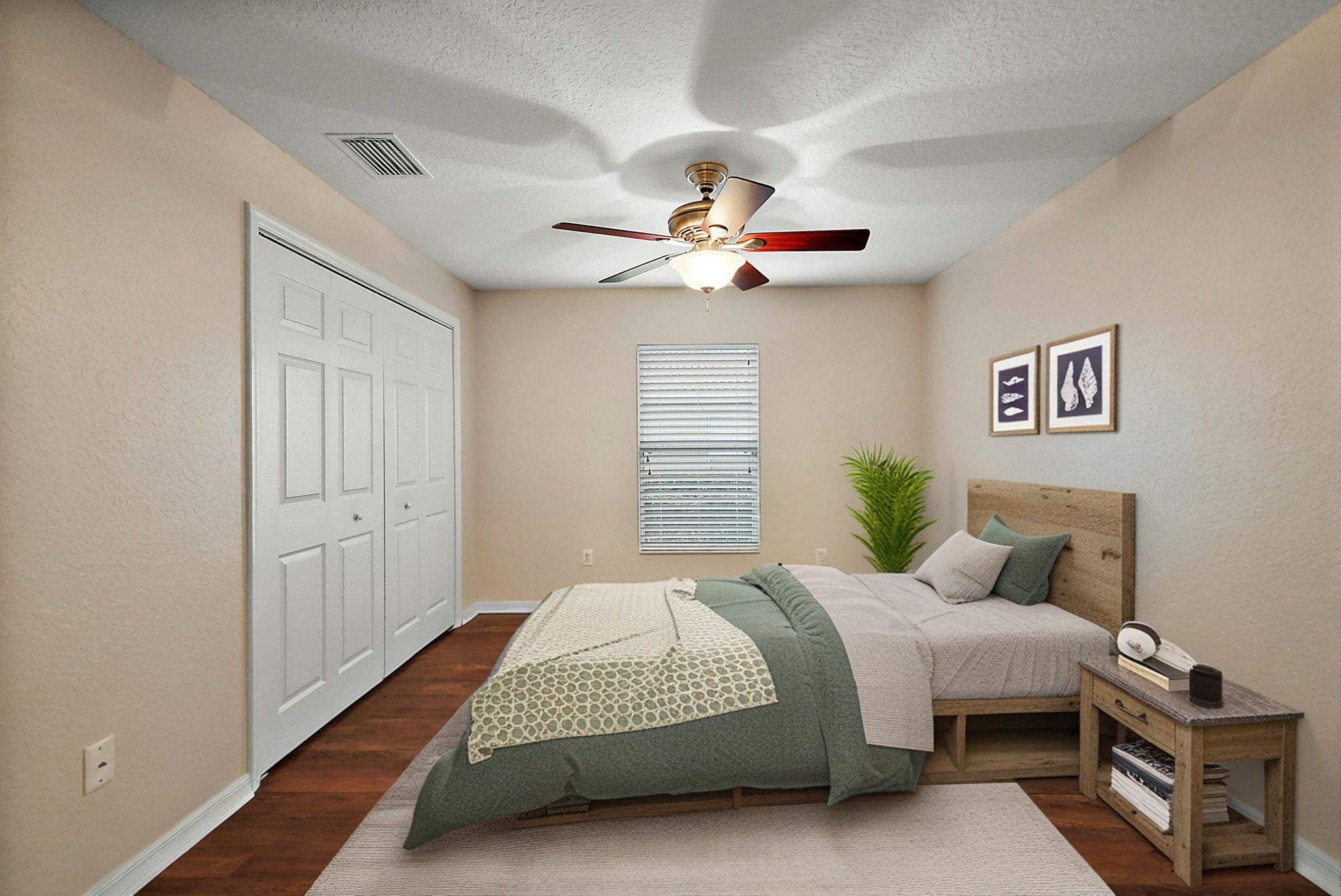 Virtually Staged - Third Bedroom