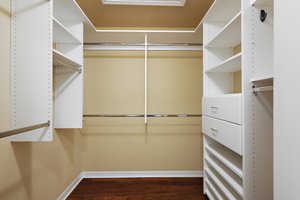 Primary Bedroom Customized Walk-In Closet