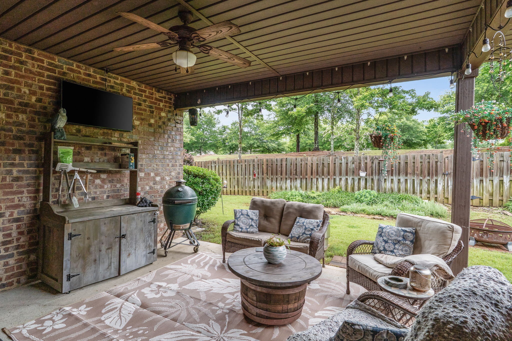 Covered Back Patio