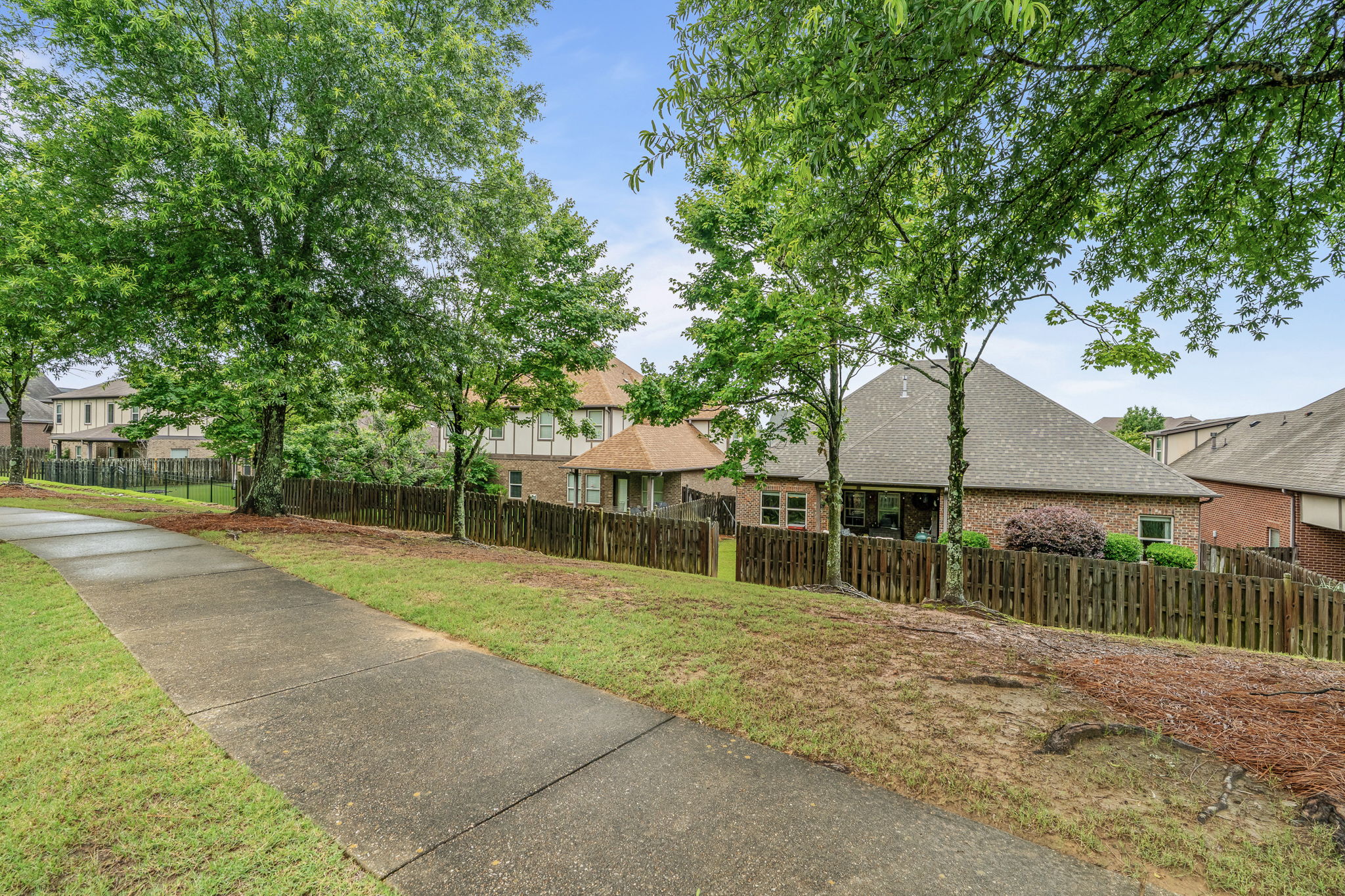 Walking Path/Green Space Behind The House