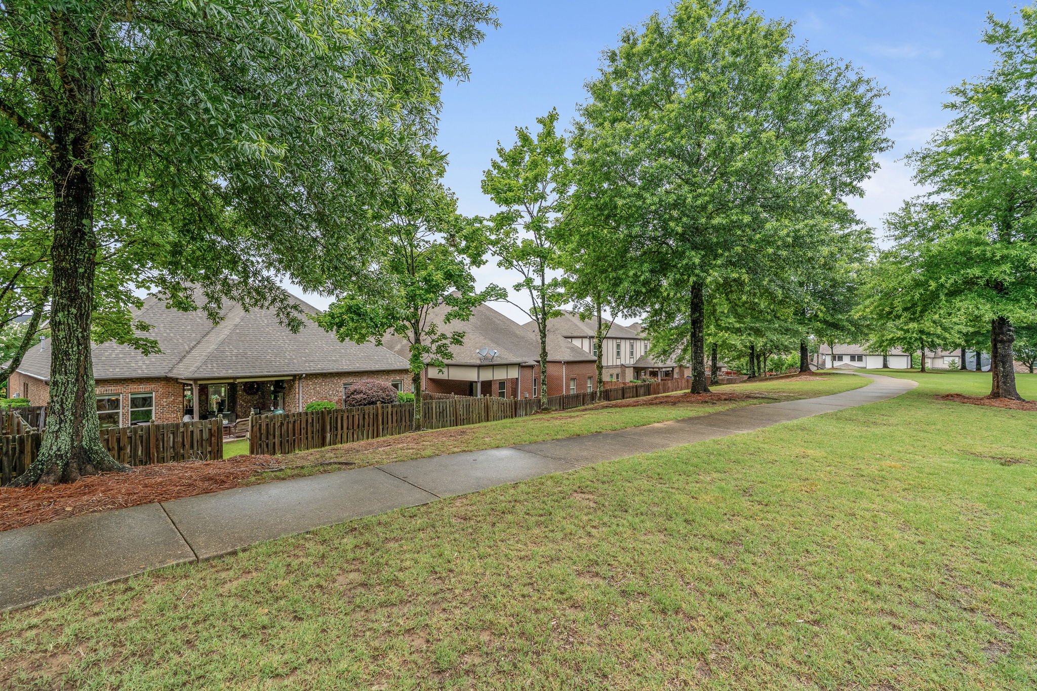 Walking Path/Green Space Behind The House
