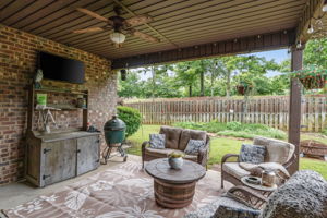 Covered Back Patio