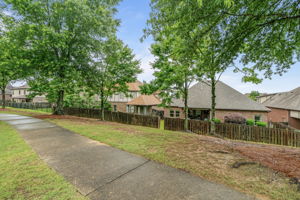 Walking Path/Green Space Behind The House