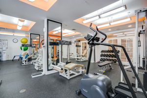 24-hour resident fitness center