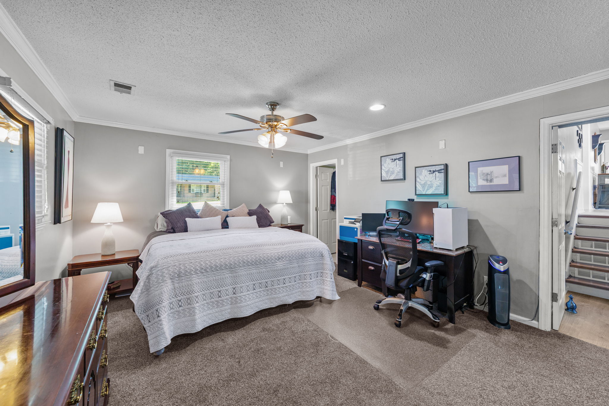 Den Currently Being Used as Bedroom